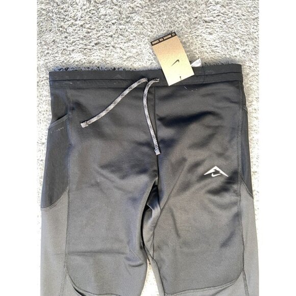 Nike Lunar Ray Winterized Running Tights Size Medium Men Black FB8599-010 - Picture 3 of 5